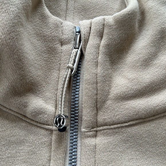 Lululemon Scuba Oversized 1/2 Zip Hoodie Trench - Picture 3 of 6